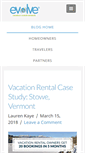 Mobile Screenshot of blog.evolvevacationrental.com